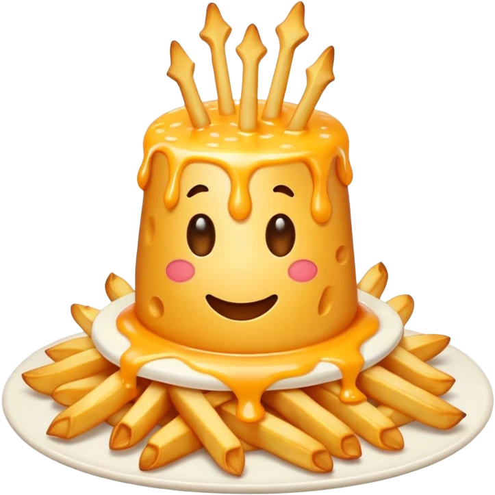 Cheese fries  emoji