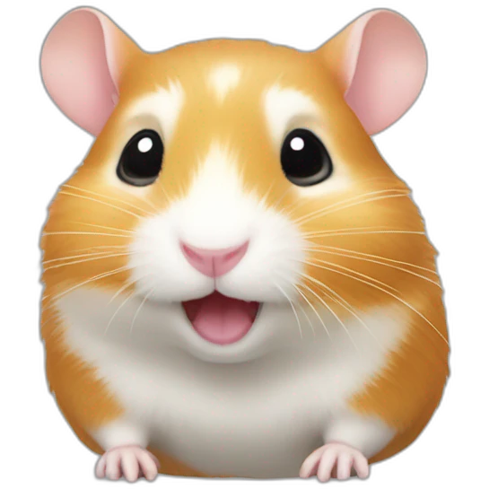 Hamster qui fuit emoji