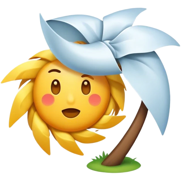 Wind emoji