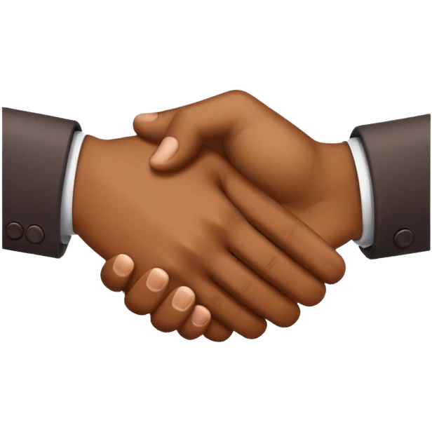 Saludo de manos emoji