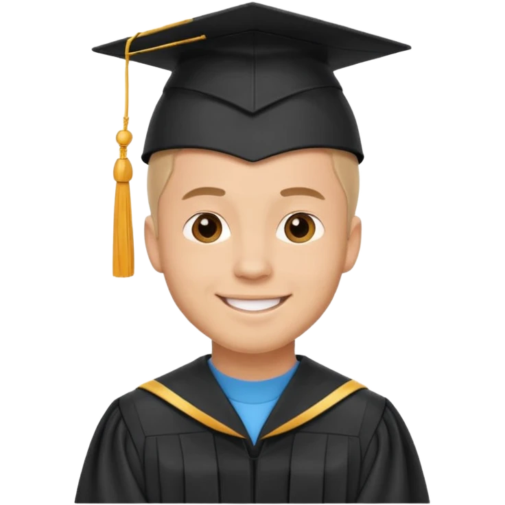 graduated man emoji