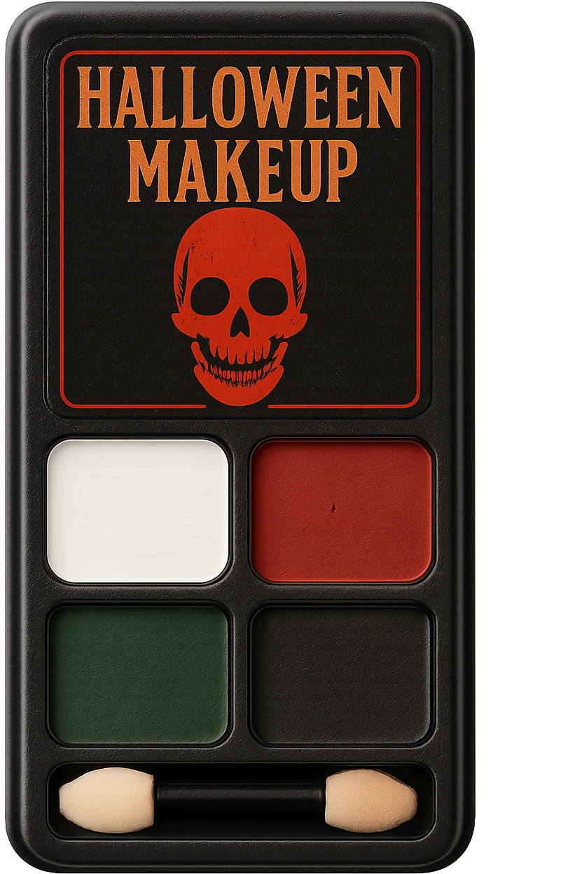Halloween makeup object, remove background emoji