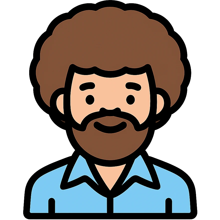 bob ross emoji