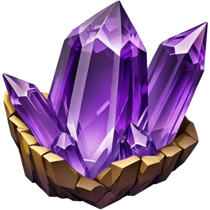 raw purple crystal emoji