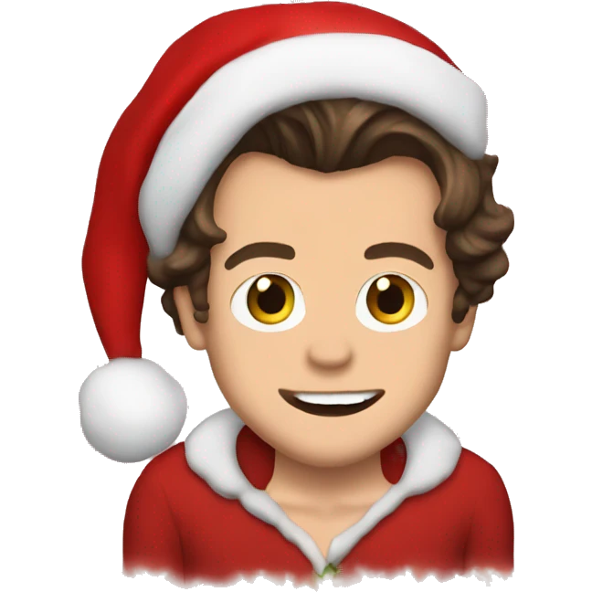 harry styles as santa claus emoji