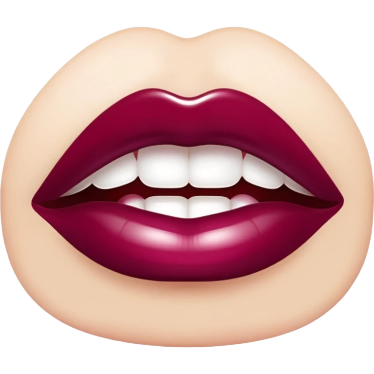Astra lip gloss Burgundy emoji