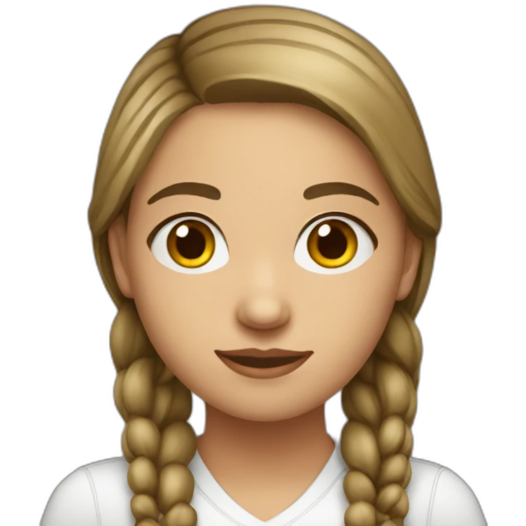 Serbian girl emoji