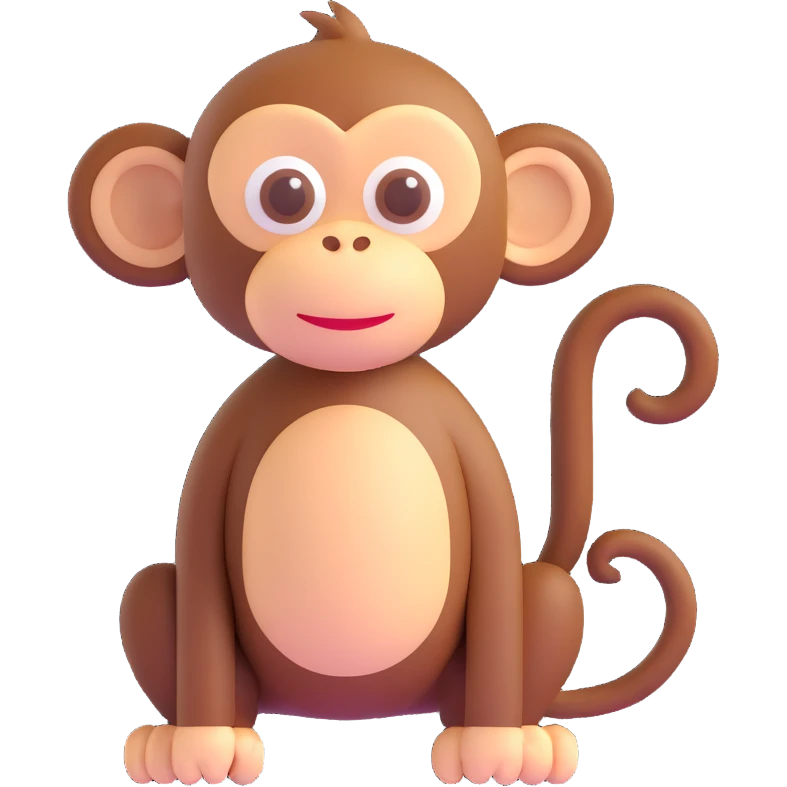 Monkey emoji