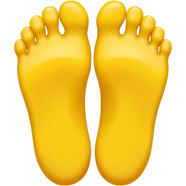 yellow feet emoji emoji