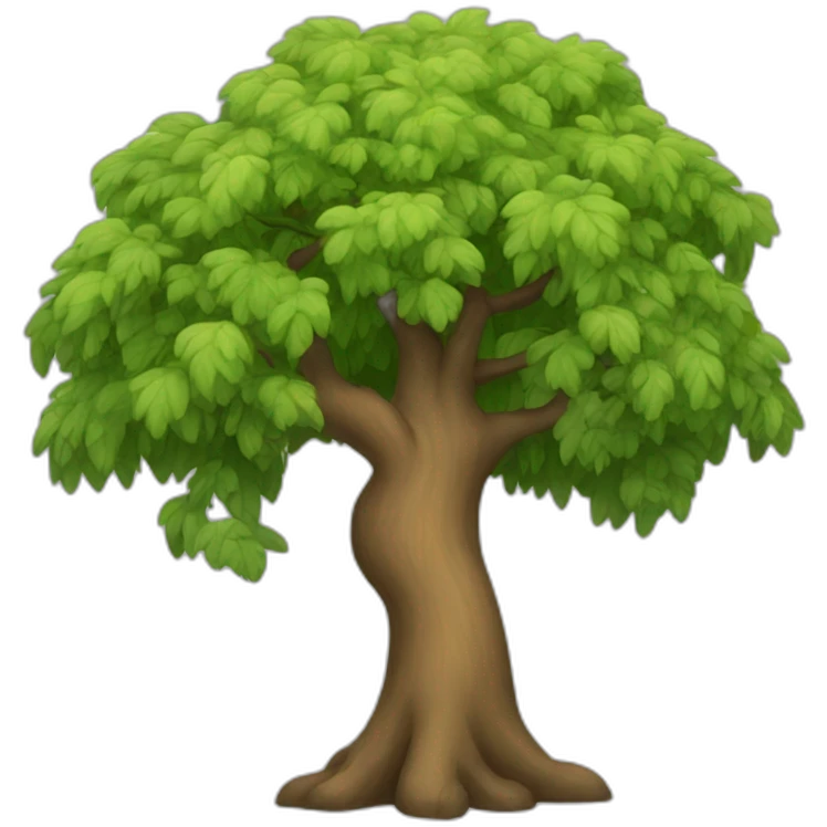 Arbre qui pleure emoji
