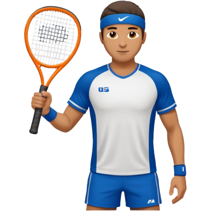 padel player latino emoji