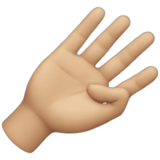 Hand agree  emoji