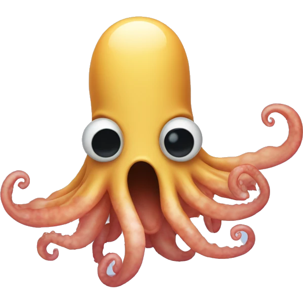 calamary doing a dance  emoji