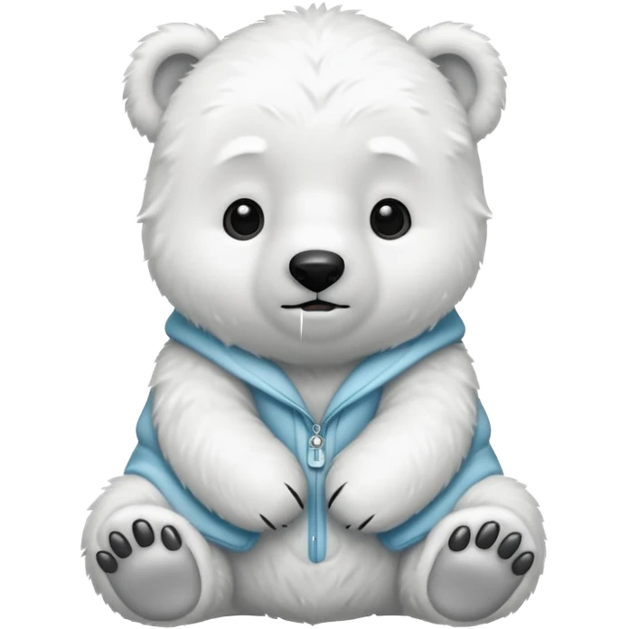 a baby polar bear



















 emoji