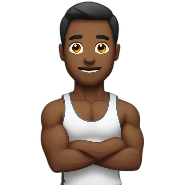 gym guy emoji