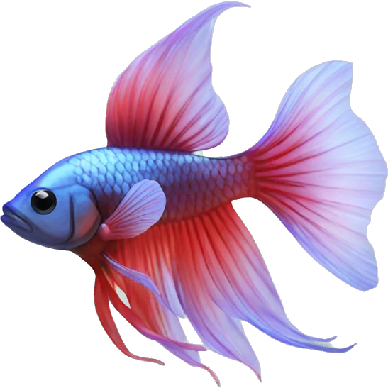 beta fish emoji