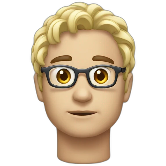 Cérebro pensando em dinheiro emoji