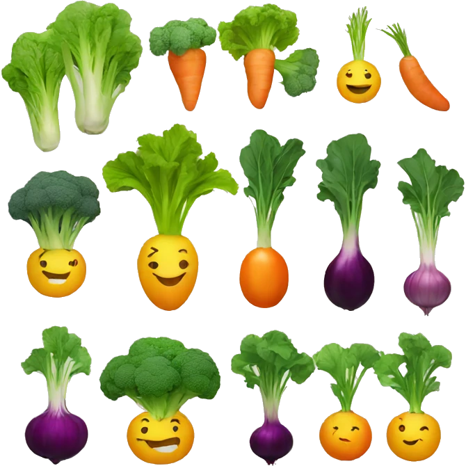 vegetables emoji