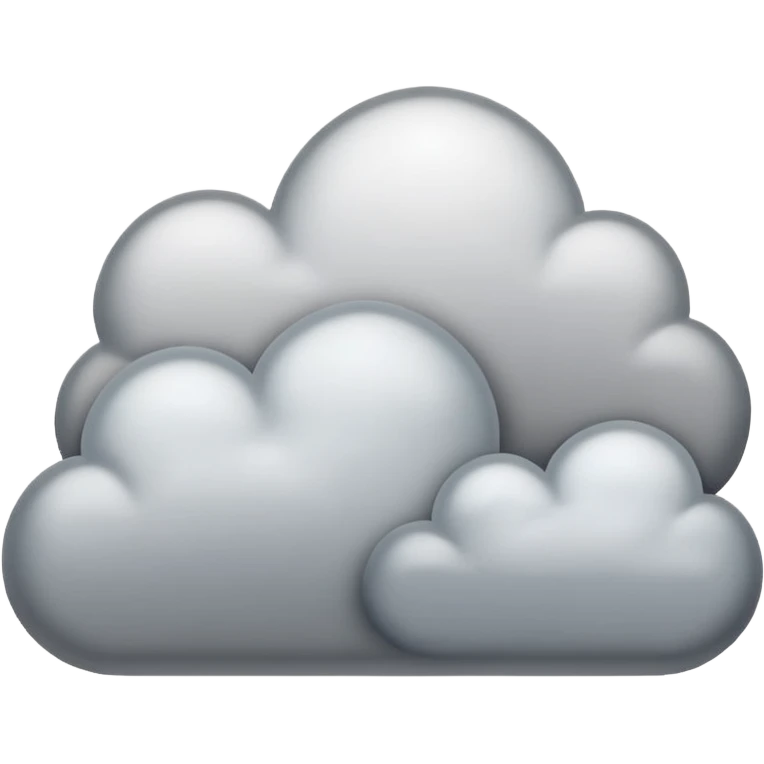 Cloudy season emoji