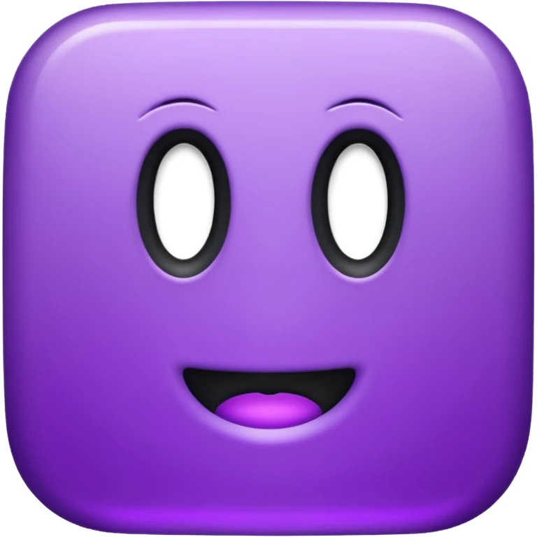 number 2 black and purple emoji