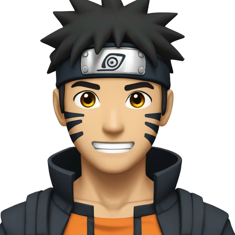 Naruto black emoji