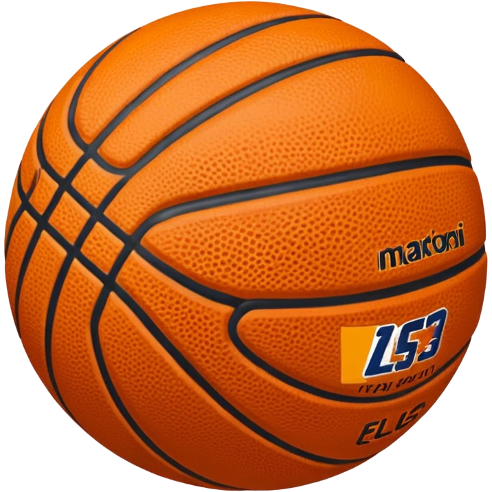 Hazme un emoji de bola de basket emoji