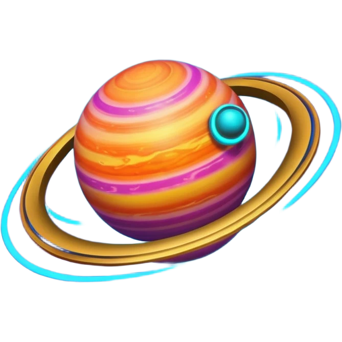 Planet with rings emoji