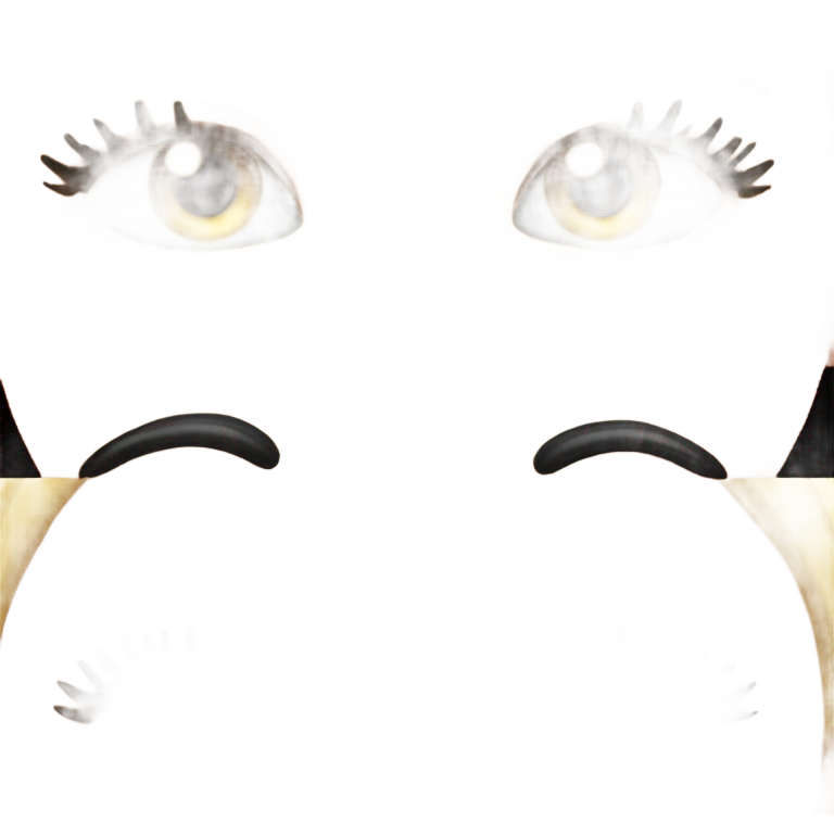 Emoji with eyelashes emoji
