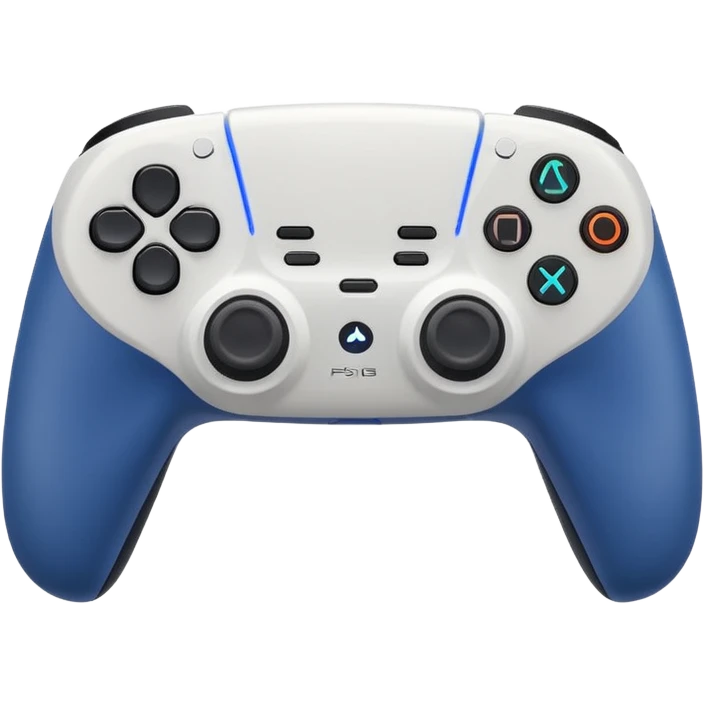 Ps5 controller white emoji