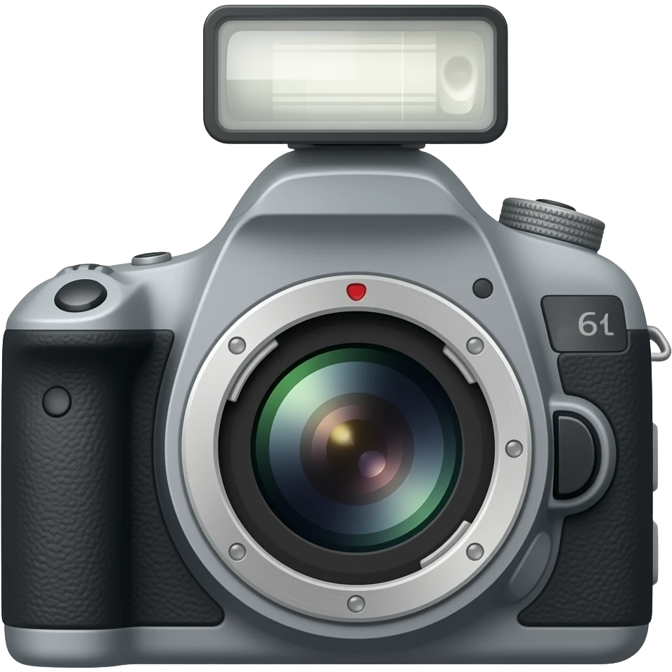 camera with flash emoji