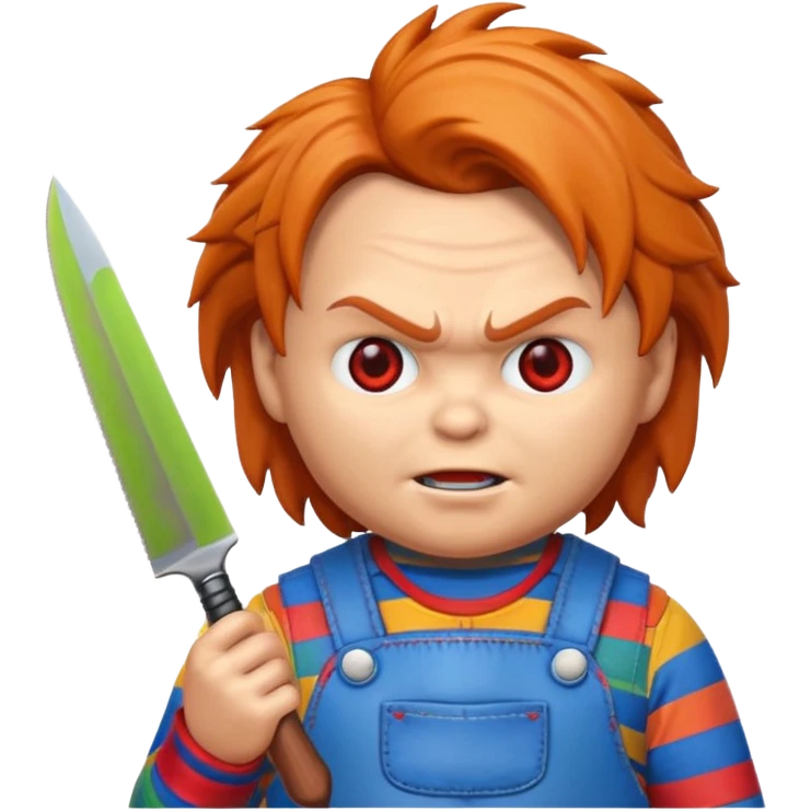 Un emojin de chuky emoji