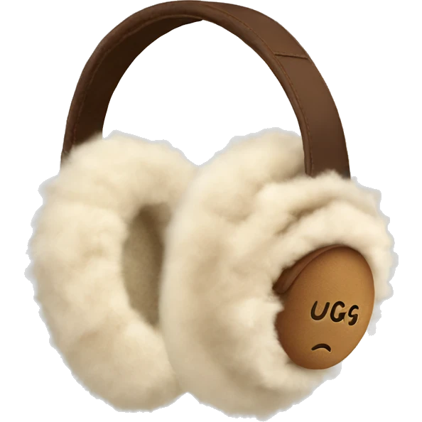 ugg earmuffs  emoji