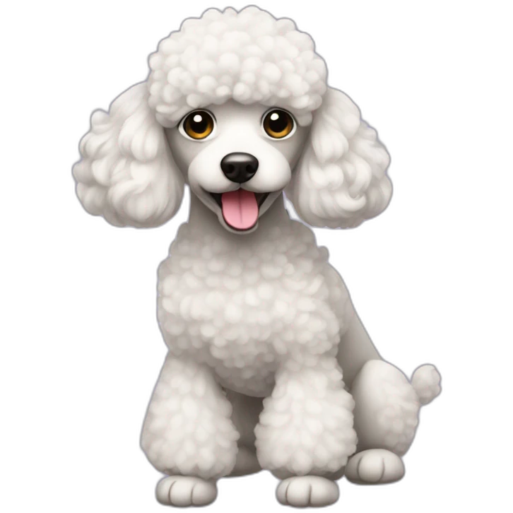 Luna poodle emoji