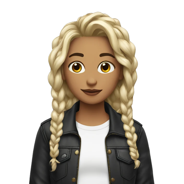 Joven blanco cabello corto emoji