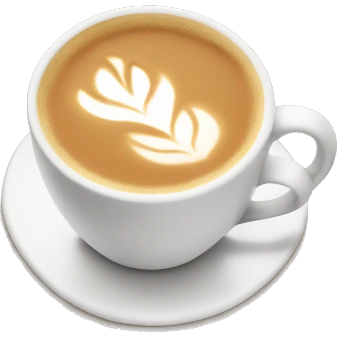 Chai latte emoji