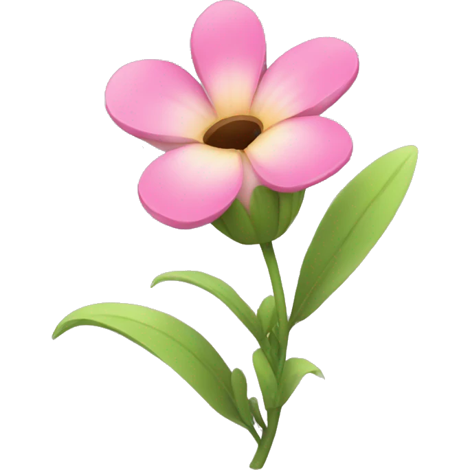 Cute flower emoji