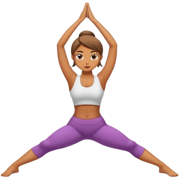 yoga girl  emoji