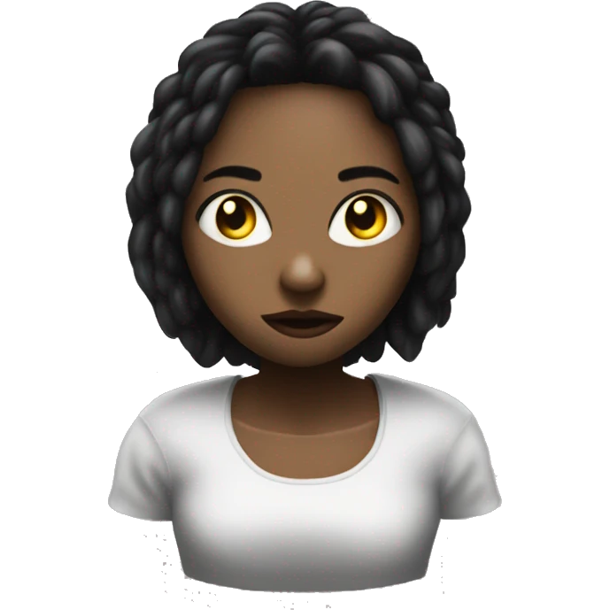 samara in the ring horror movie style emoji