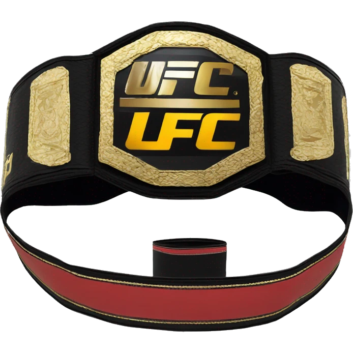Ufc belt emoji