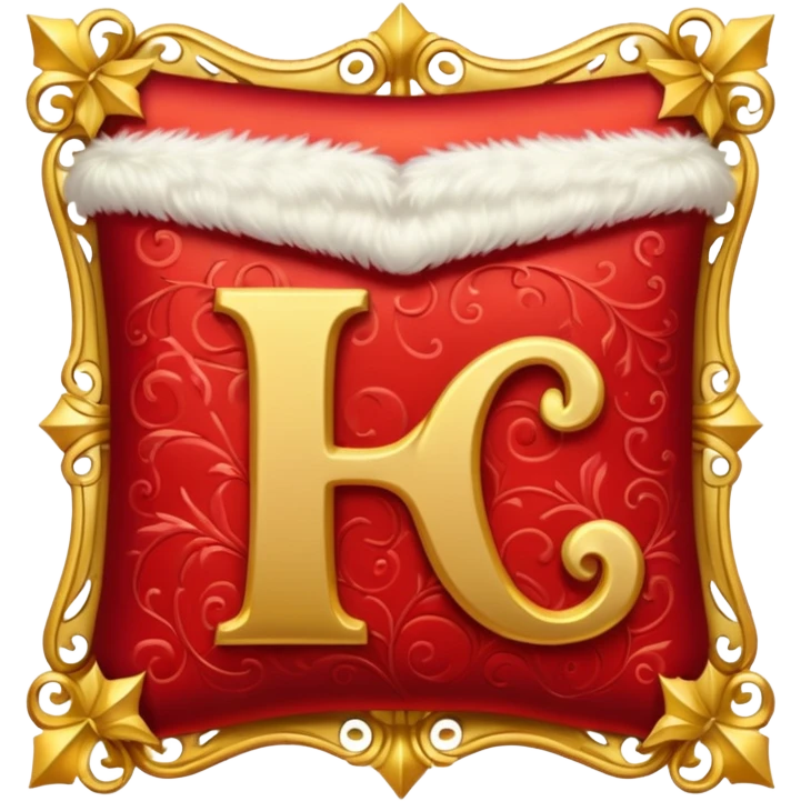 christmas red letter emoji