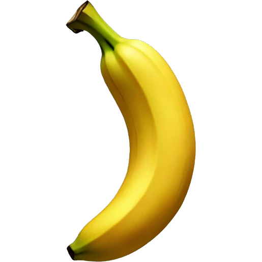 gold banana emoji