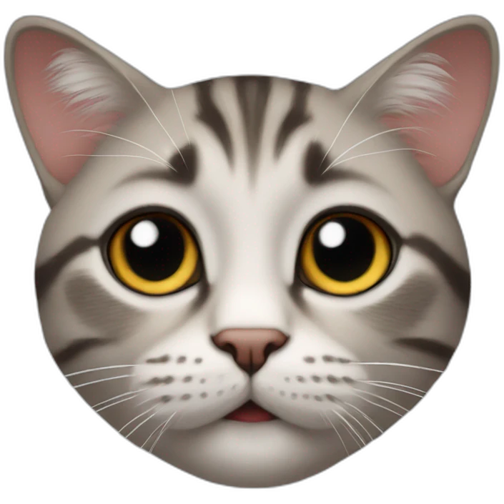 looking up real small cat face emoji