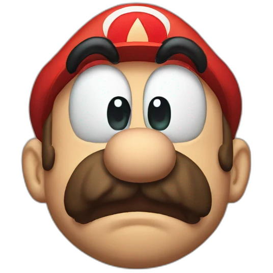 crying super mario emoji