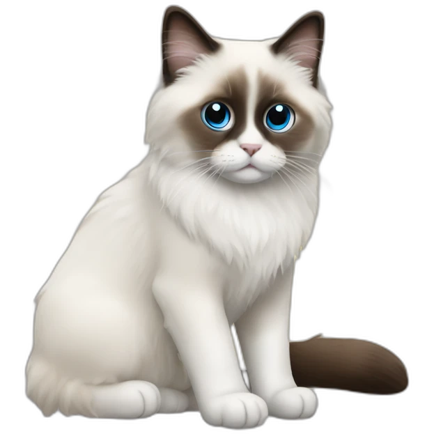 Ragdoll emoji