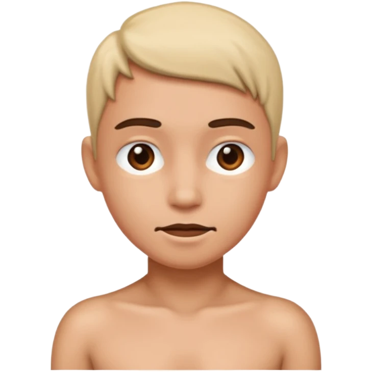 Naked emoji