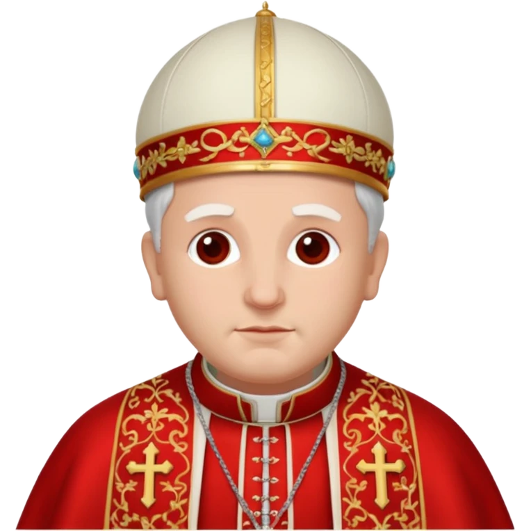Pope Leo with Mozetta emoji