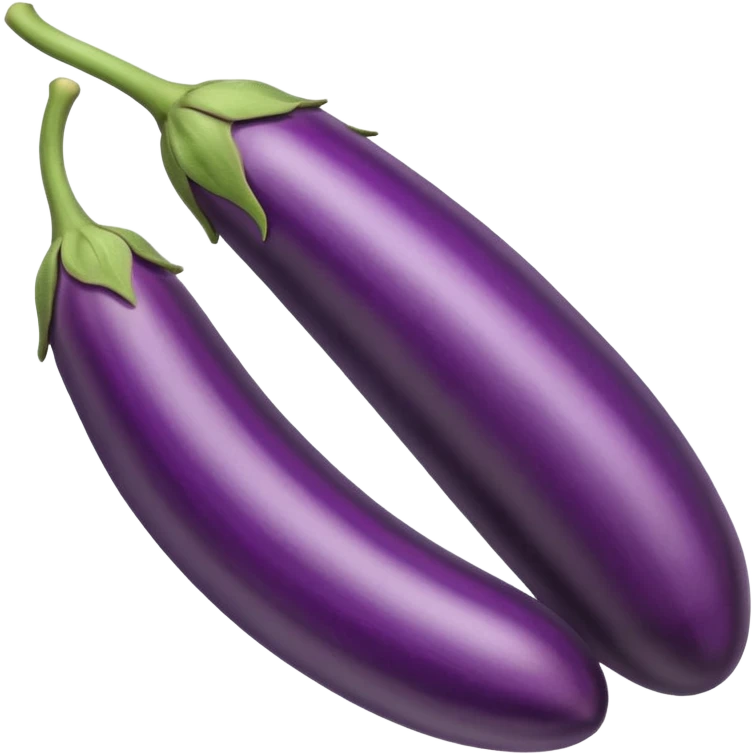 Chinese eggplant emoji