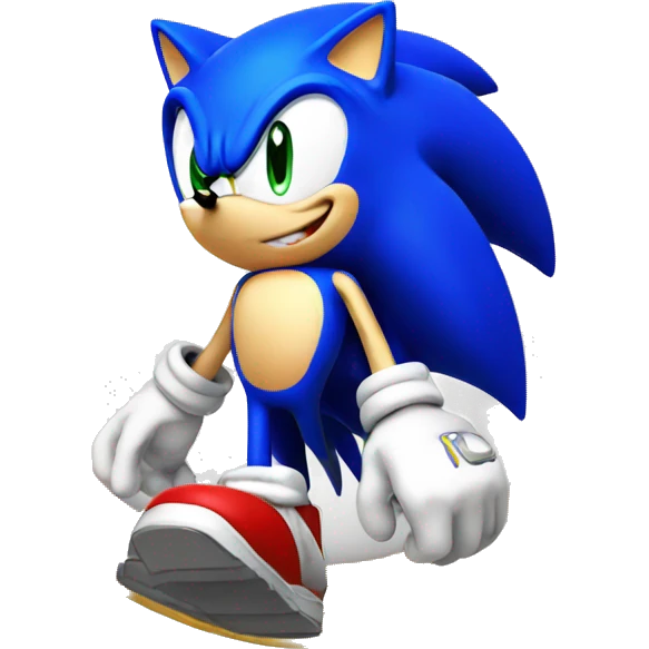 sonic feliz emoji