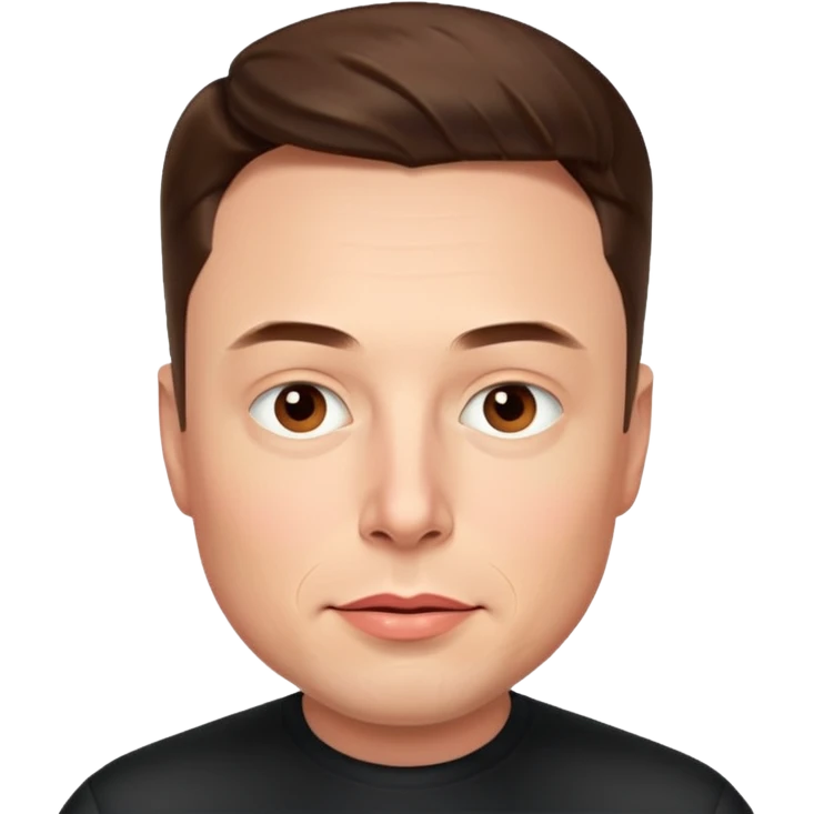 Elon Musk emoji