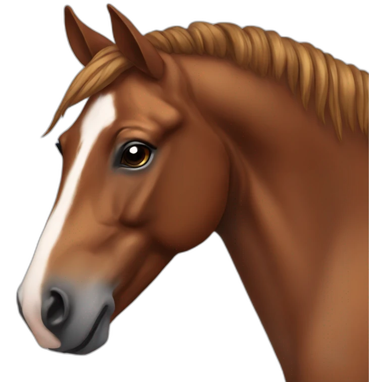 Brown horse  emoji